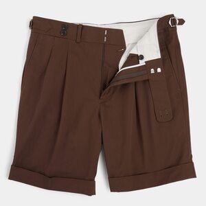 Spier & Mackay Brown Cotton Shorts